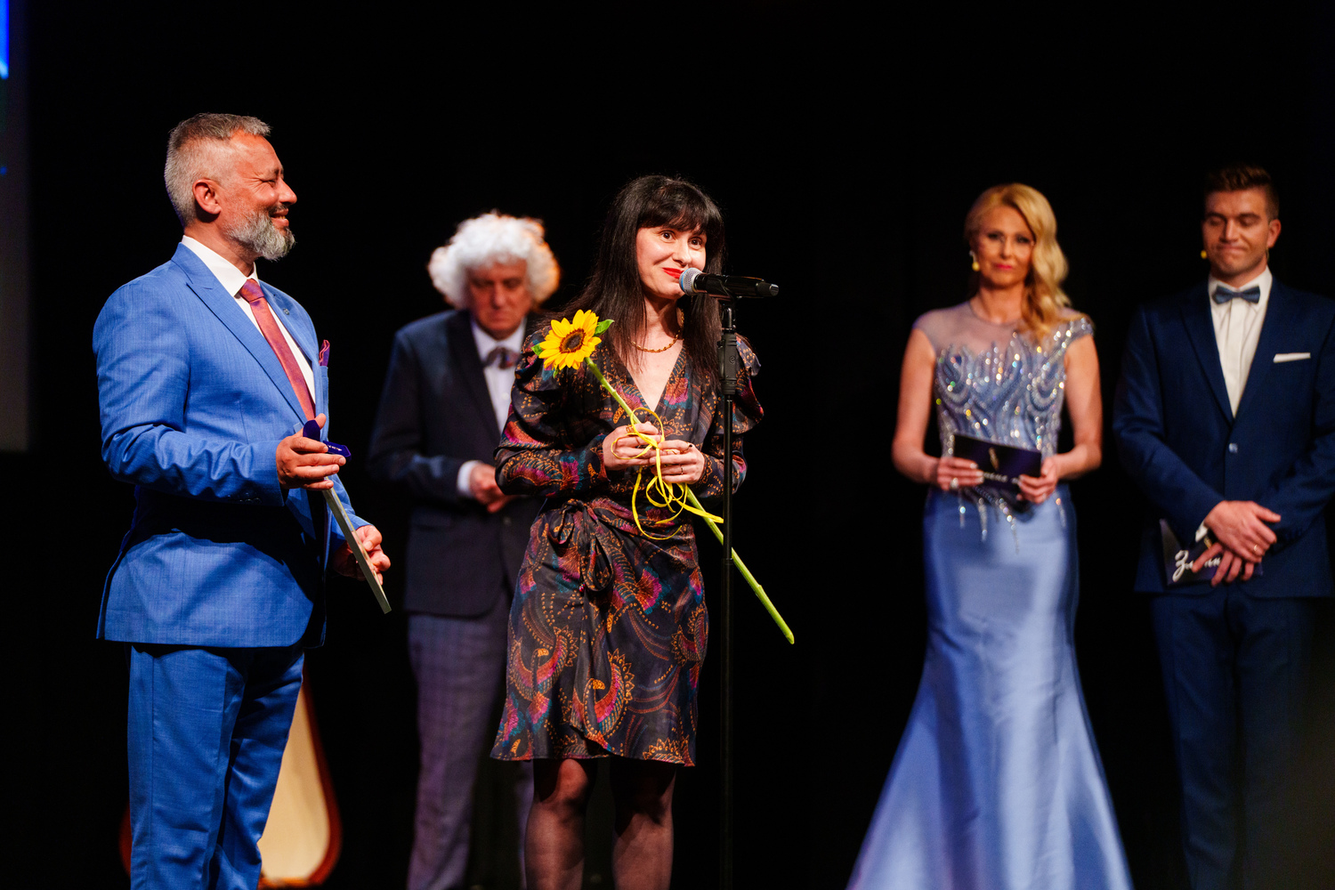 Svetoslav Nikolov, Georgi Lozanov, Tanya Ivanova i vodeshti – photo Petar Petrov